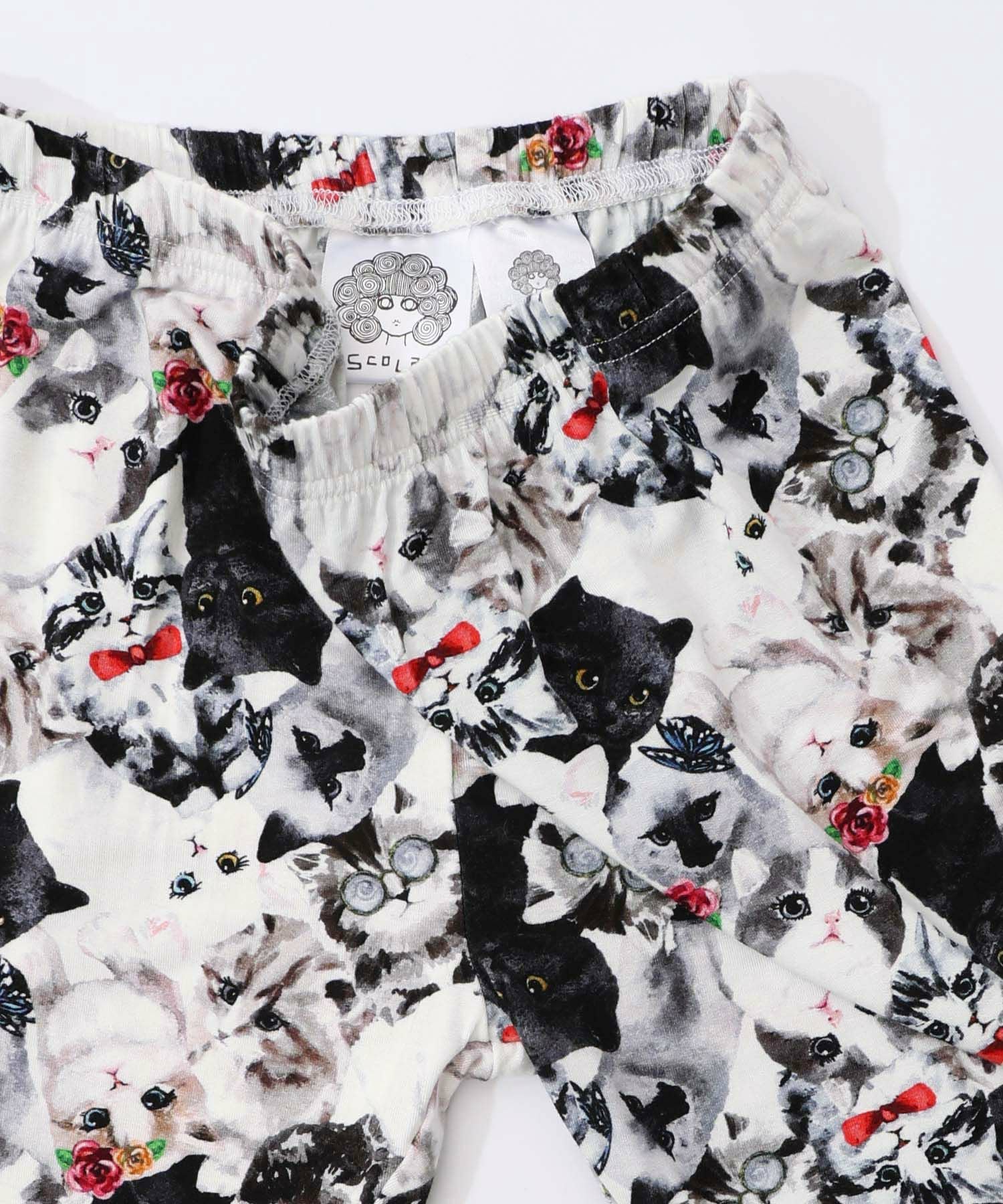 153642：スカラー総柄レギンスの通販-ScoLar