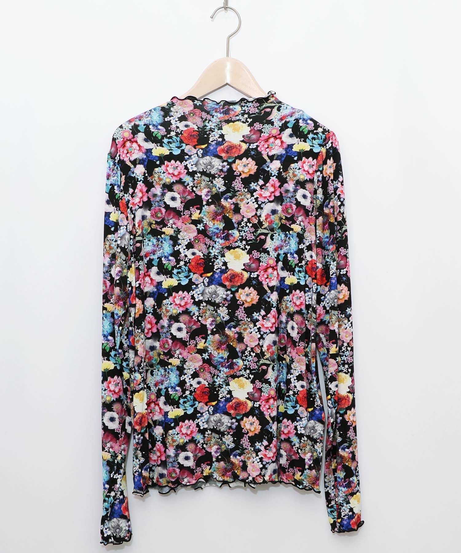 153641：スカラー総柄ロングスリーブTシャツの通販-ScoLar