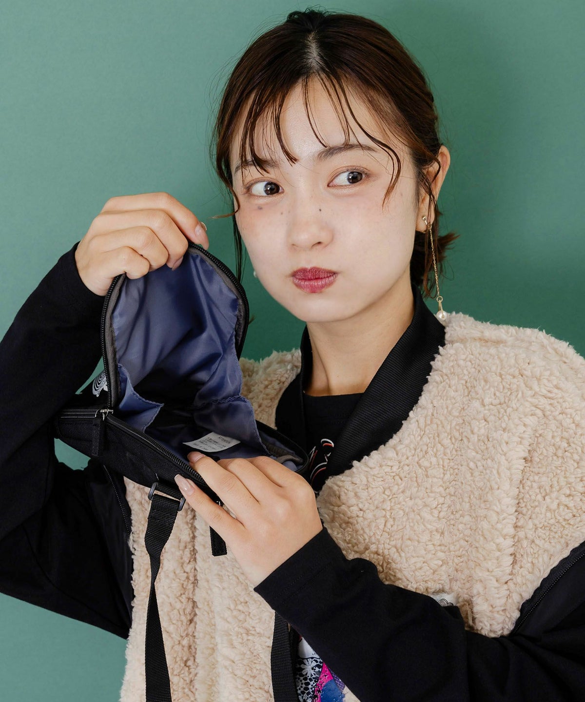 スカ子の収納たっぷりミニショルダーバッグ-7