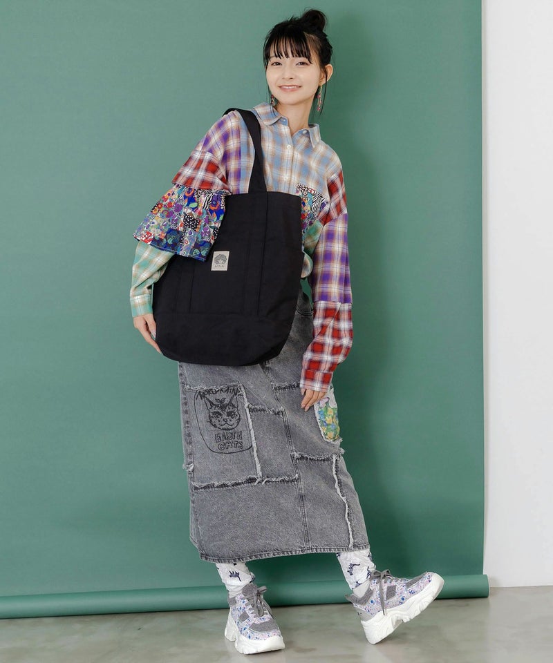 赤ずきんparityネコとラビルおばあちゃんのトート-3