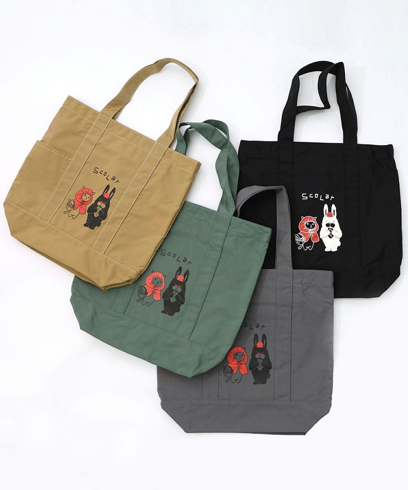 赤ずきんparityネコとラビルおばあちゃんのトート-27