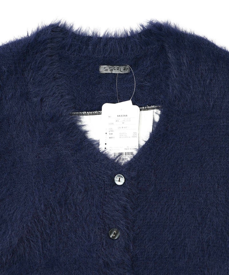 芸術と音楽と花のコラージュ柄ロングカーディガン-18