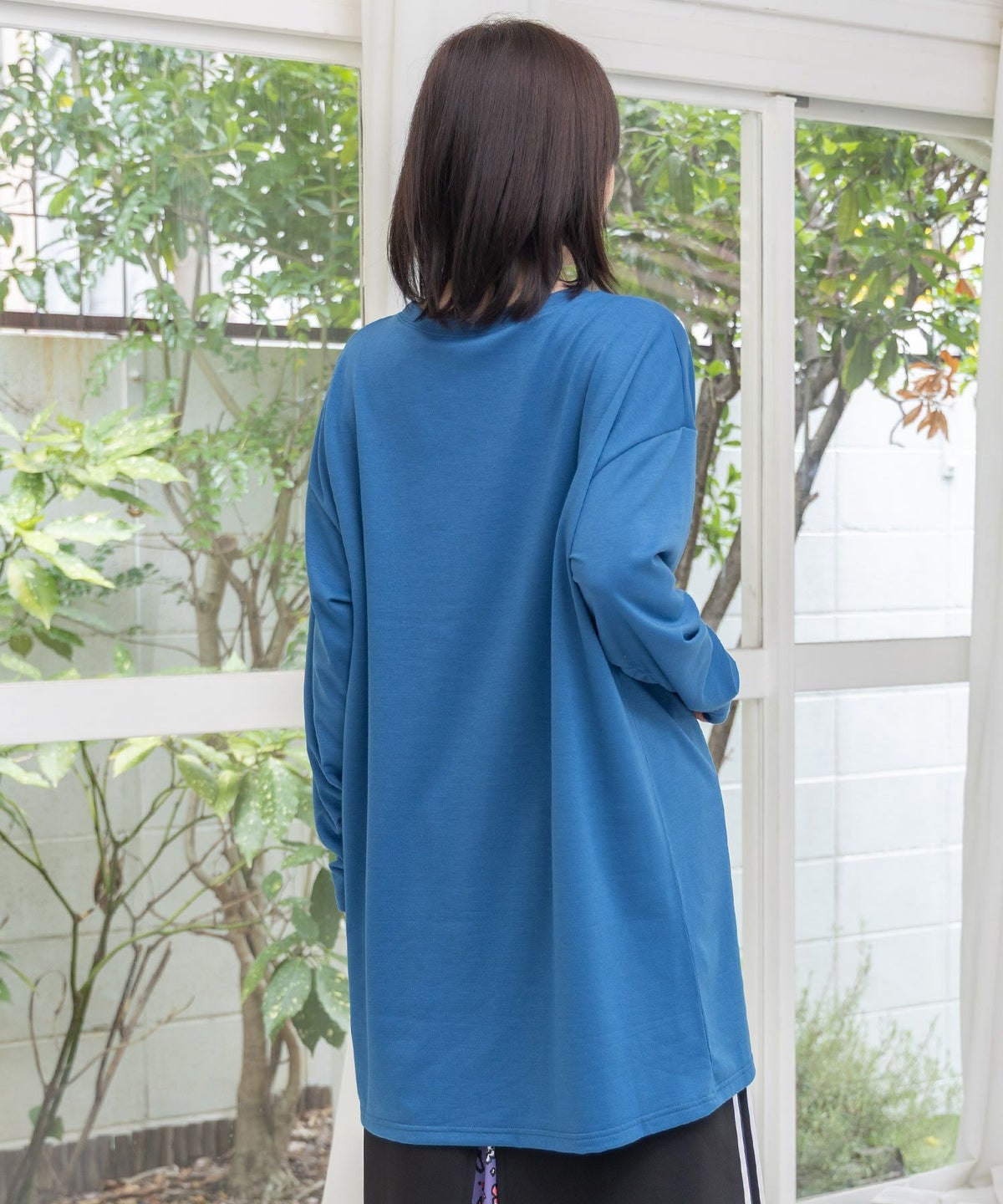 仲宗根泉(HY)コラボ アート柄花柄チュニック-9