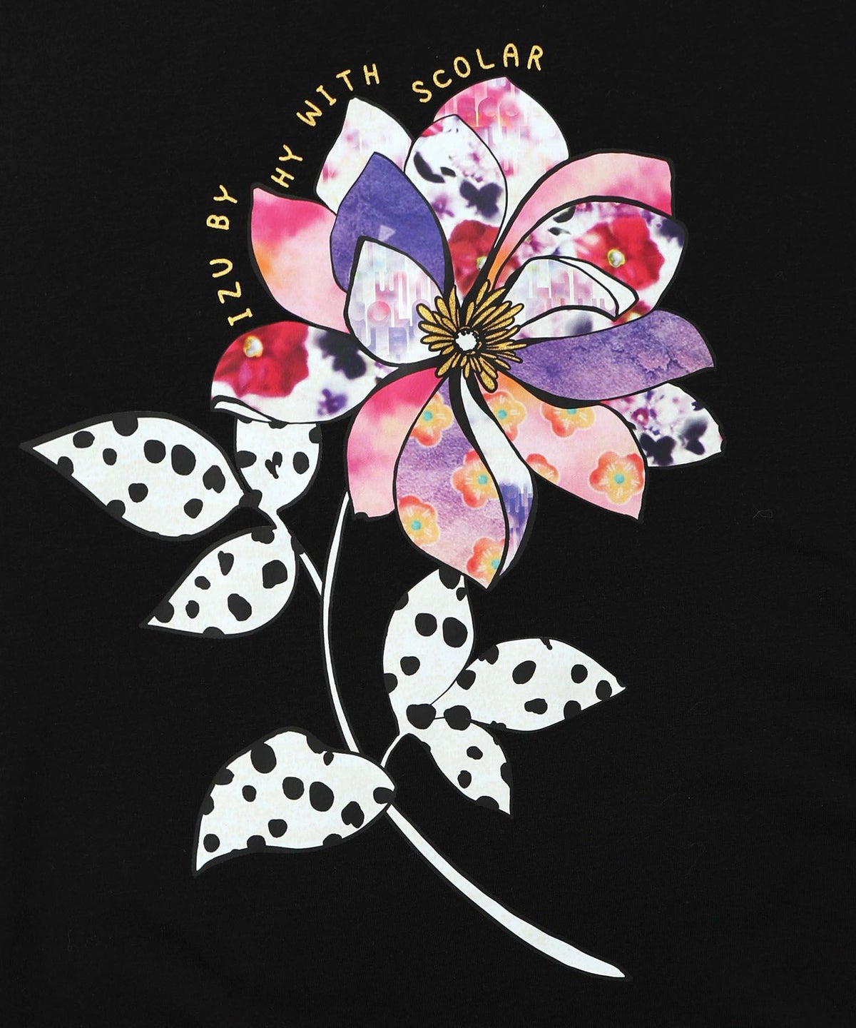 仲宗根泉(HY)コラボ アート柄花柄チュニック-21