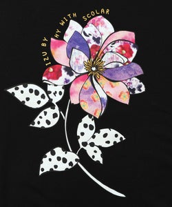 仲宗根泉(HY)コラボ アート柄花柄チュニック-21