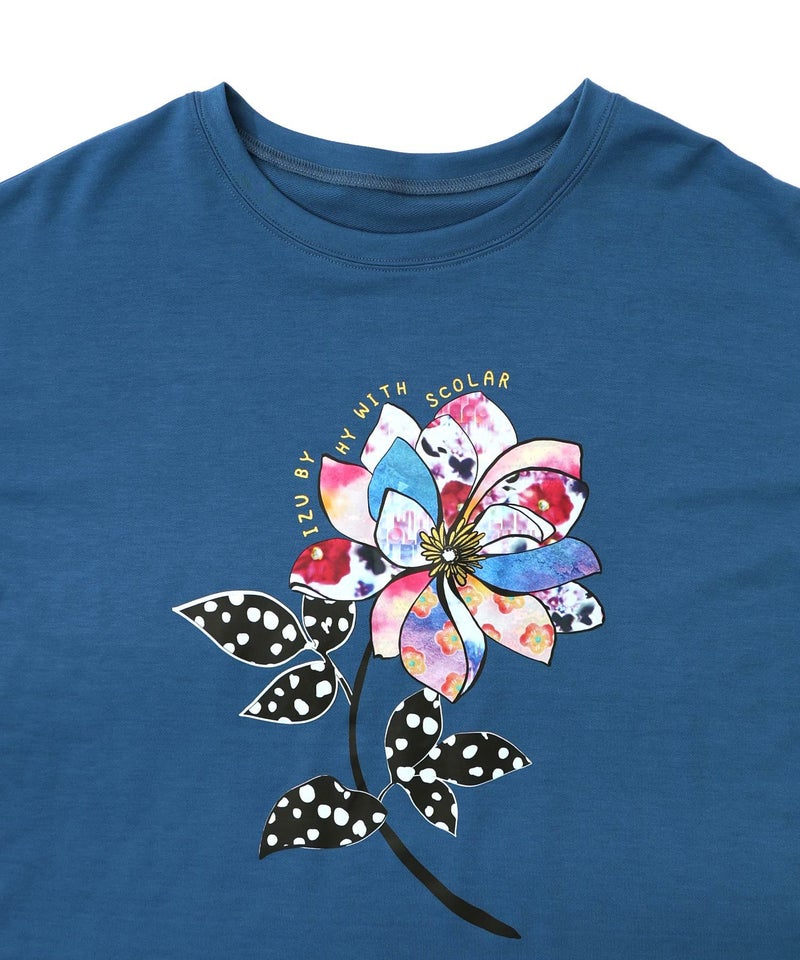 仲宗根泉(HY)コラボ アート柄花柄チュニック-24