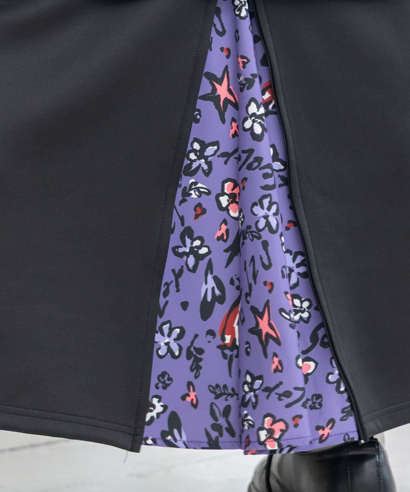 仲宗根泉(HY)コラボ 柄切替ジャージスカート-18