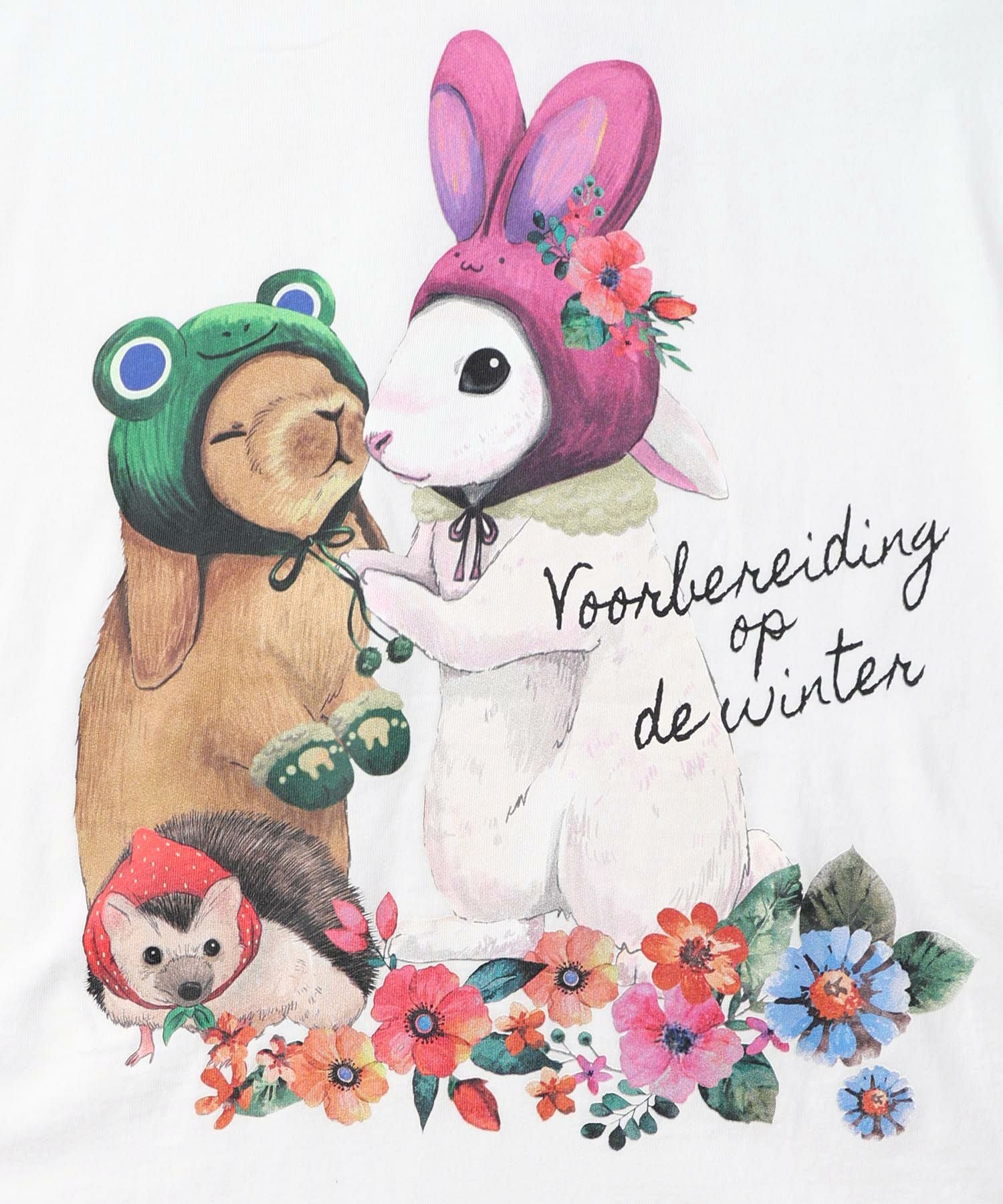 153703：冬支度中アニマルプリントプルオーバーの通販-ScoLar