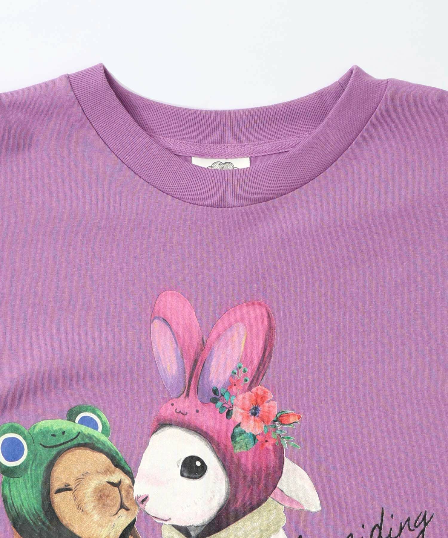 153703：冬支度中アニマルプリントプルオーバーの通販-ScoLar