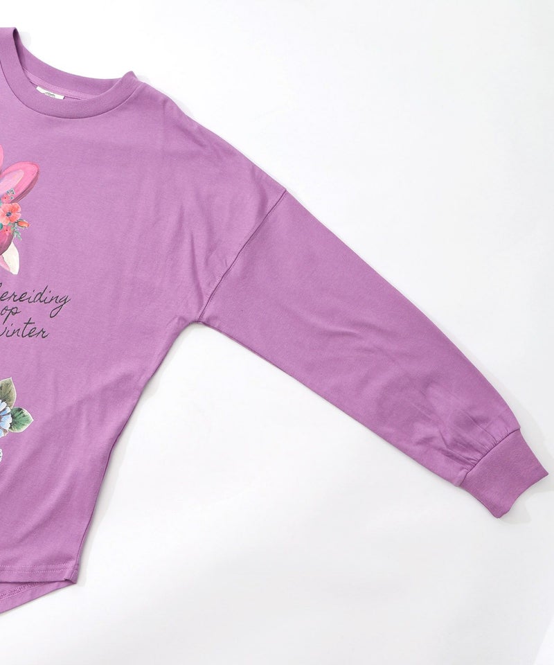 冬支度中アニマルプリントプルオーバー-14