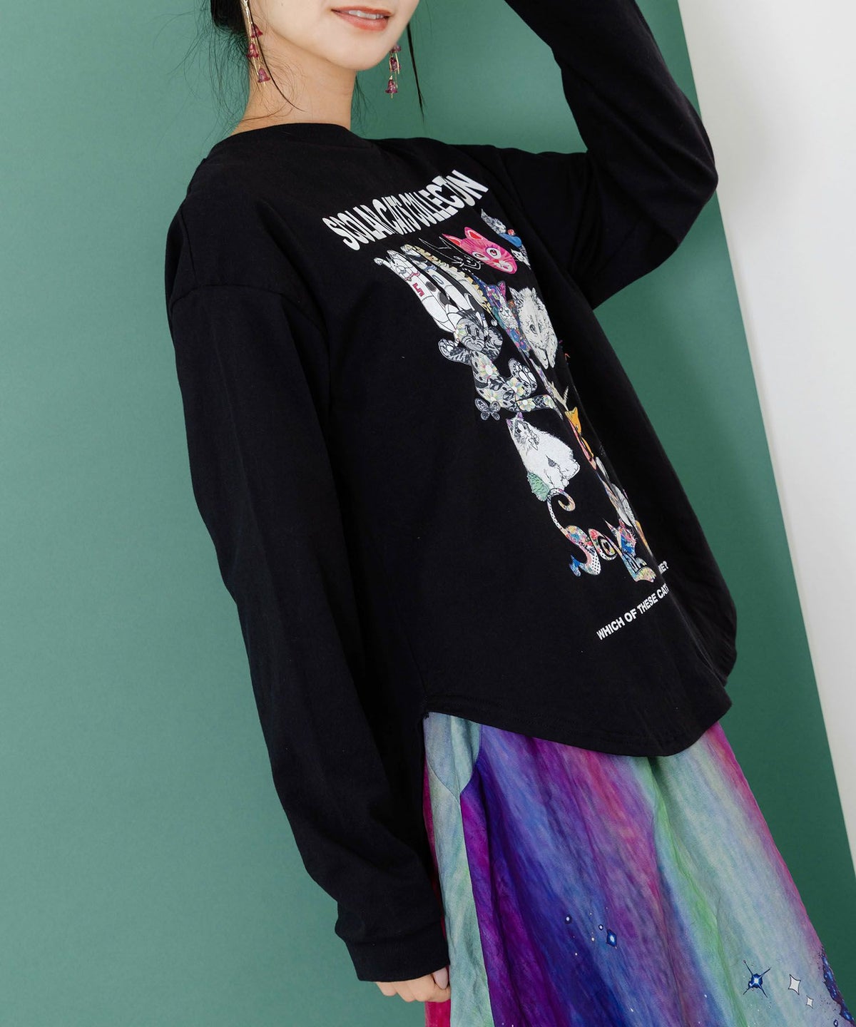 スカラーネココレクション ロンT-6