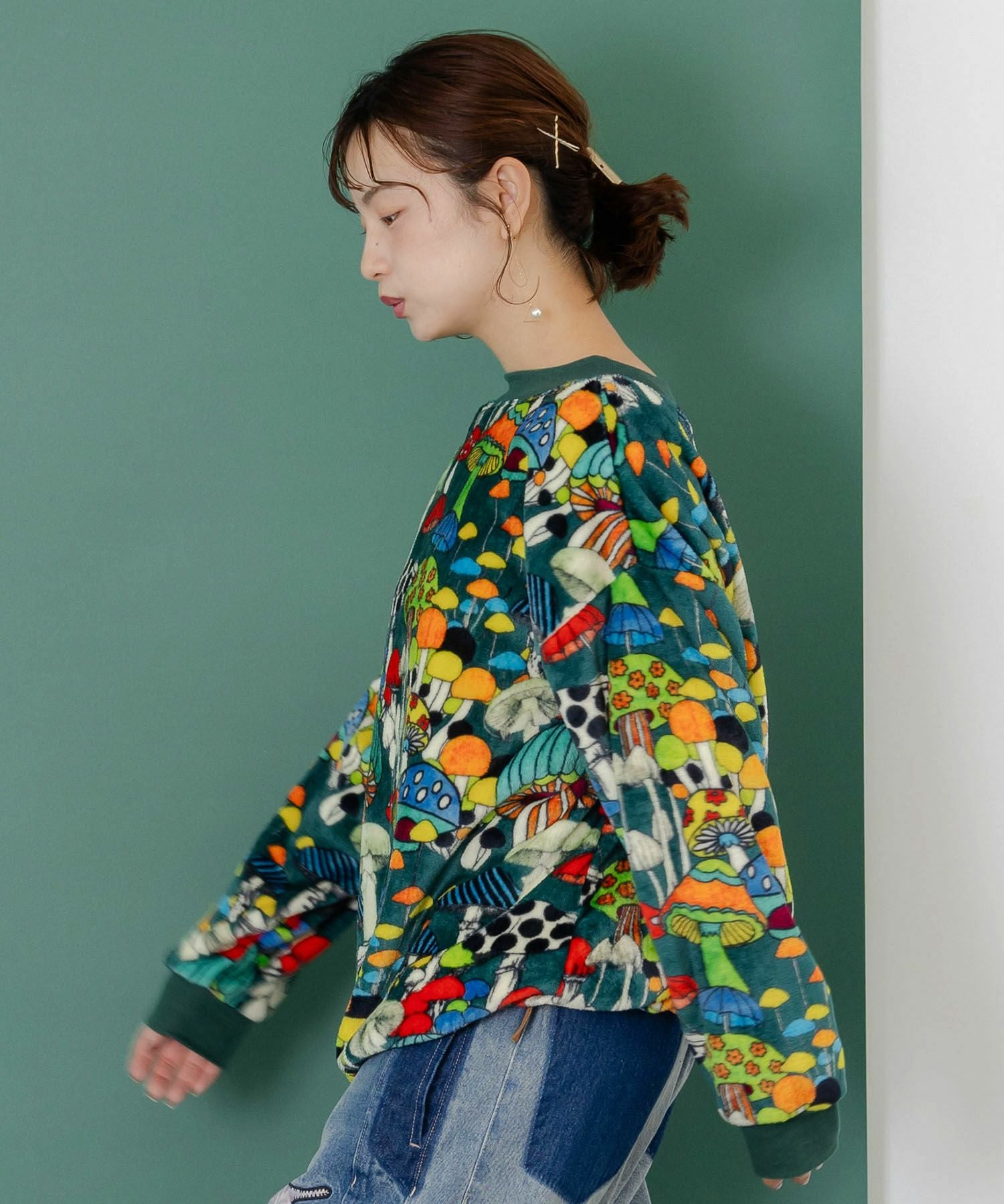 153696：スカラー柄展開フランネルプルオーバーの通販-ScoLar