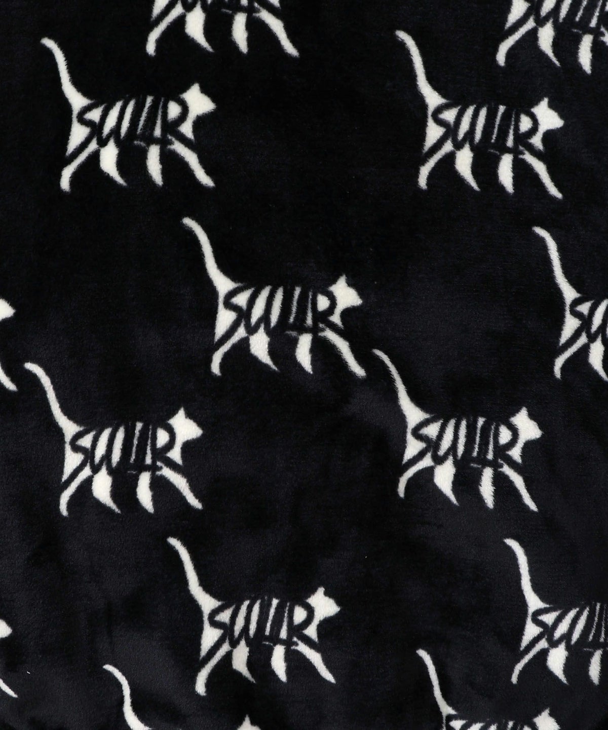 スカラー柄展開フランネル×タフタブルゾン-9