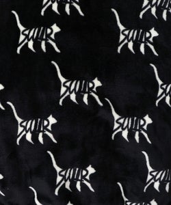 スカラー柄展開フランネル×タフタブルゾン-9