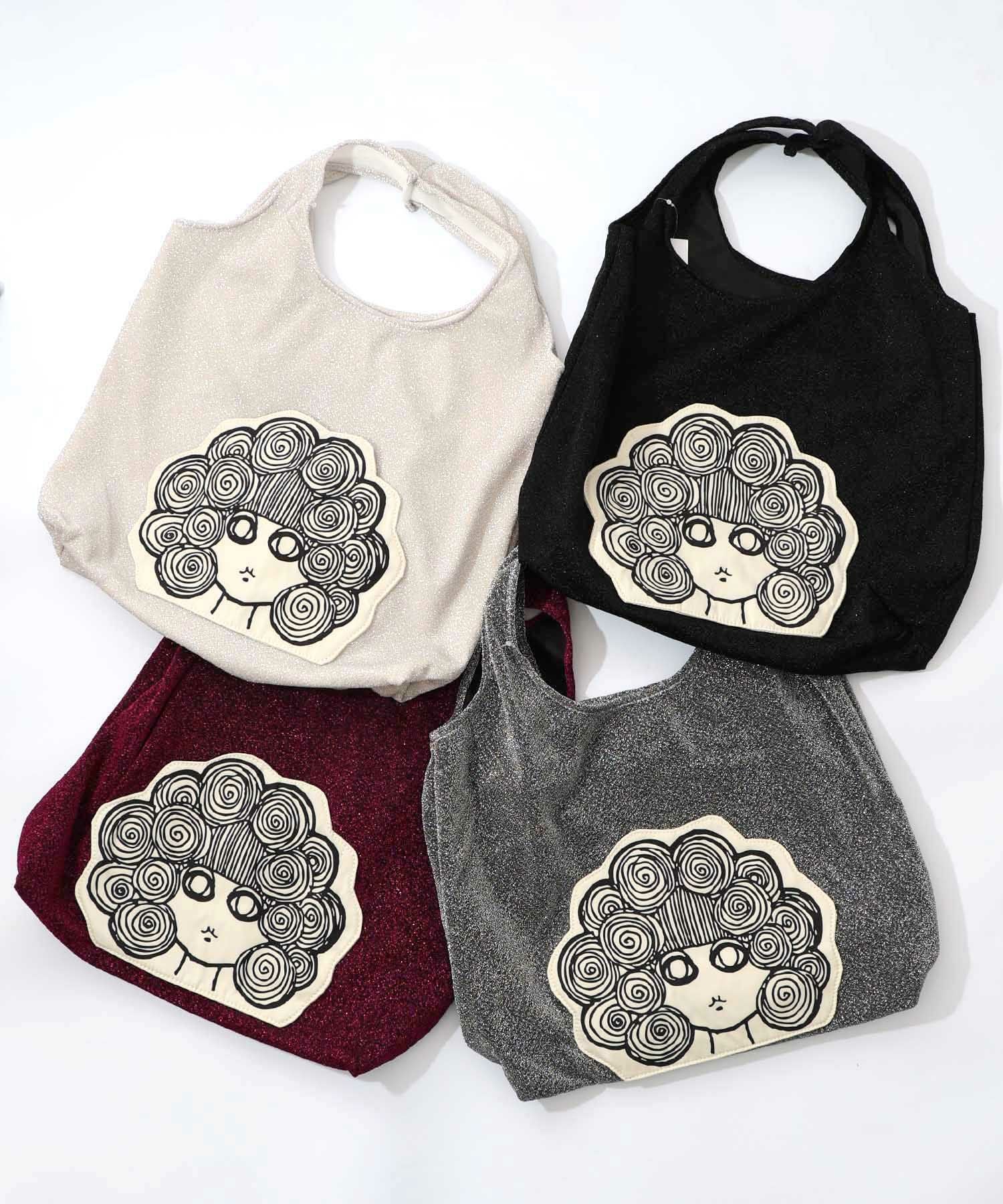 653435：ラメ入りスカラーちゃんハンドバッグの通販-ScoLar