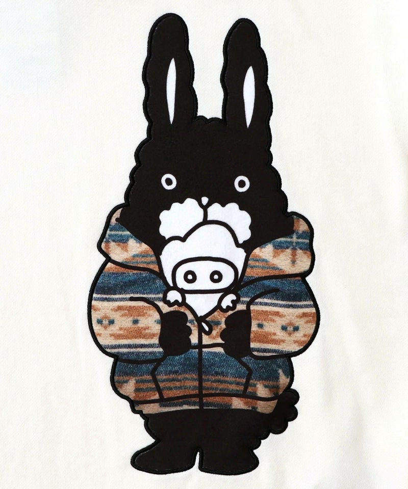 冬支度もけラビル配色プルオーバー-11