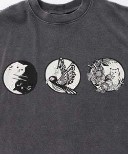 抜染Parity和柄裏毛プルオーバー-11