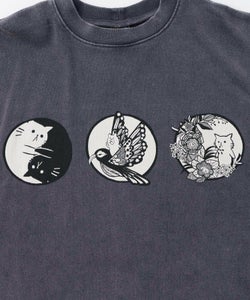 抜染Parity和柄裏毛プルオーバー-14