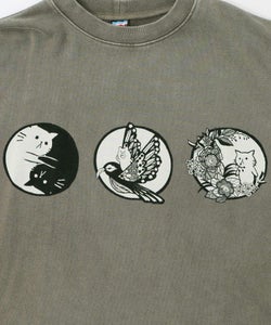 抜染Parity和柄裏毛プルオーバー-17