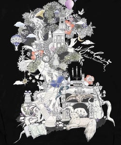 フリンジシフォン切替裏毛プルオーバー-13