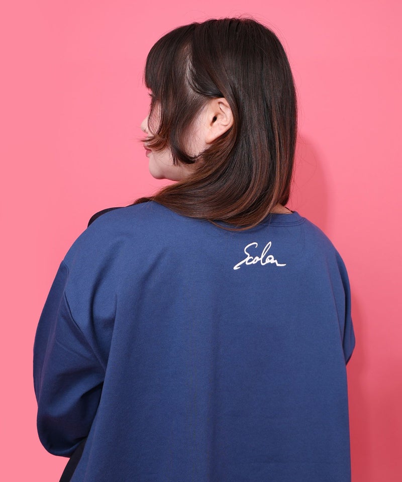 宇宙スカラーちゃん 異素材切替プルオーバー-4