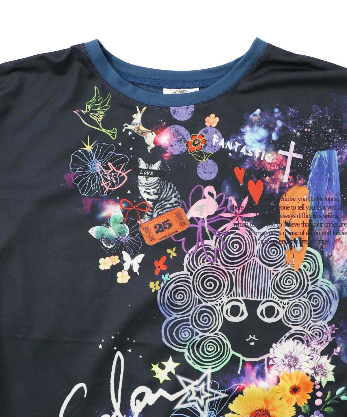 宇宙スカラーちゃん 異素材切替プルオーバー-13