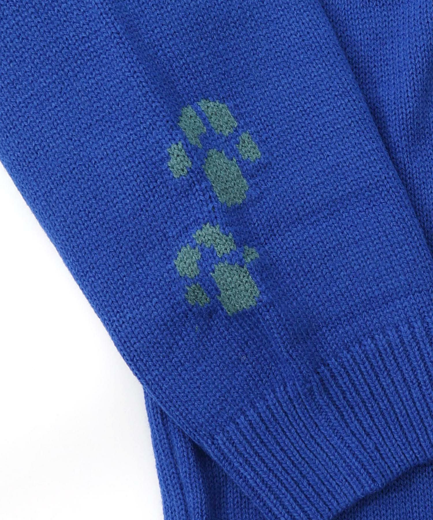 153685：かまって欲しいパグ ハイネックニットプルオーバーの通販-ScoLar