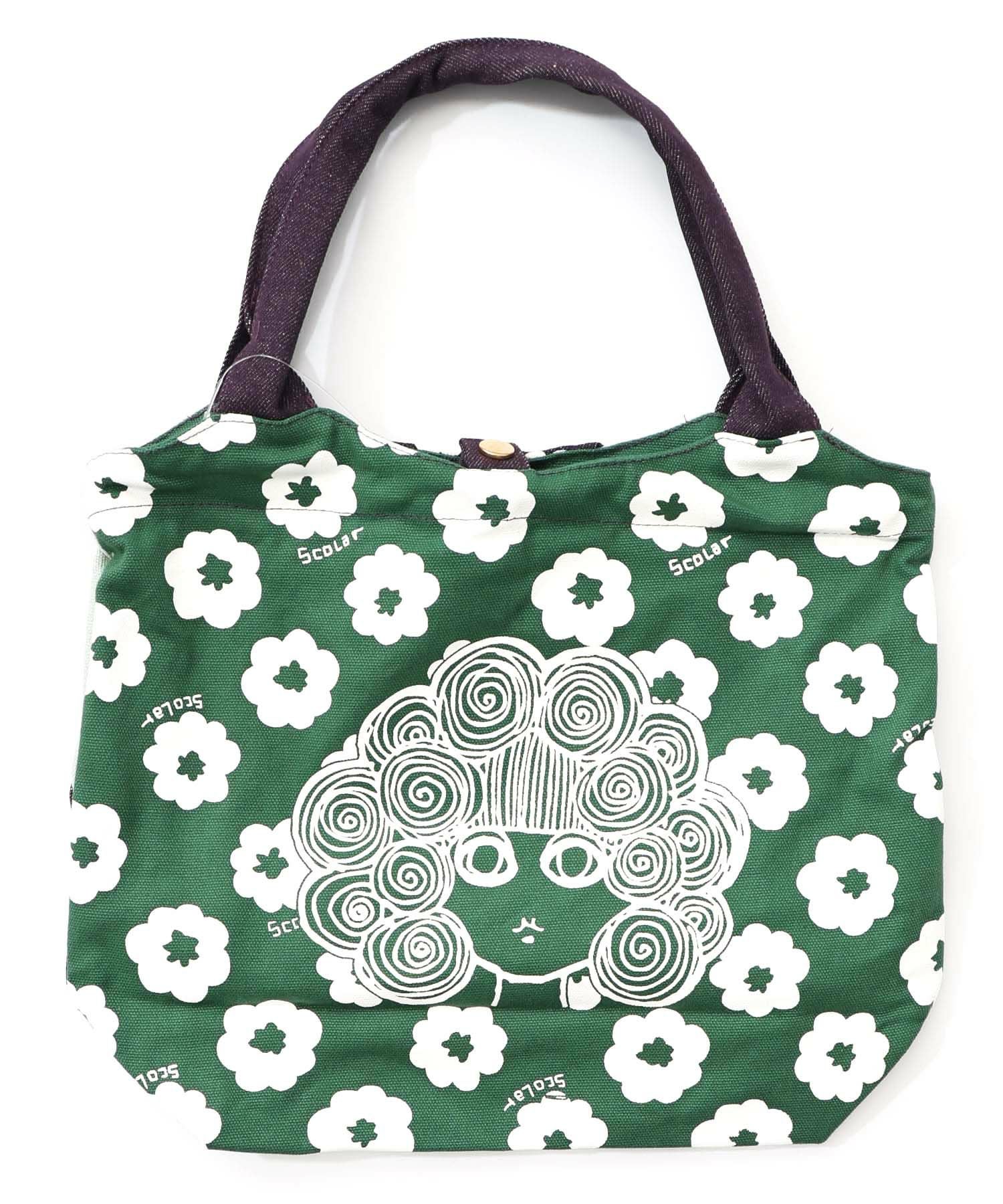 653441：スカラーちゃん×お花ランチトートバッグの通販-ScoLar