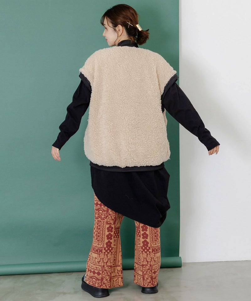 天の川スカラーちゃん柄orボア 4WAYブルゾン-12