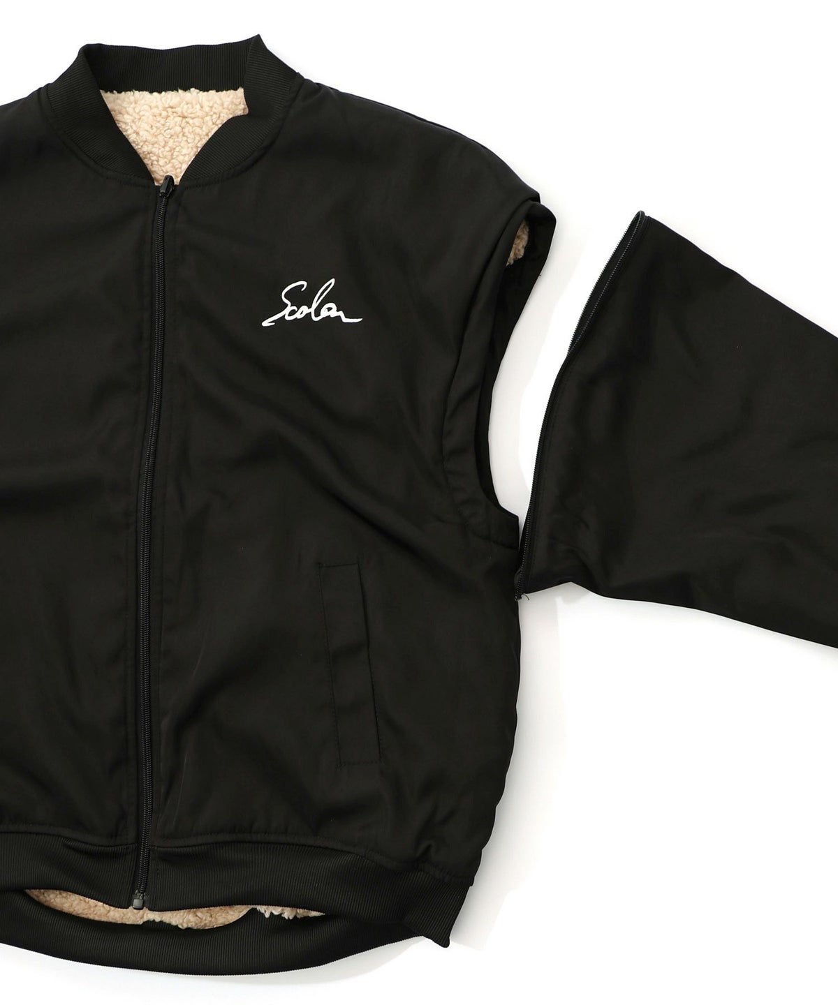 天の川スカラーちゃん柄orボア 4WAYブルゾン-26