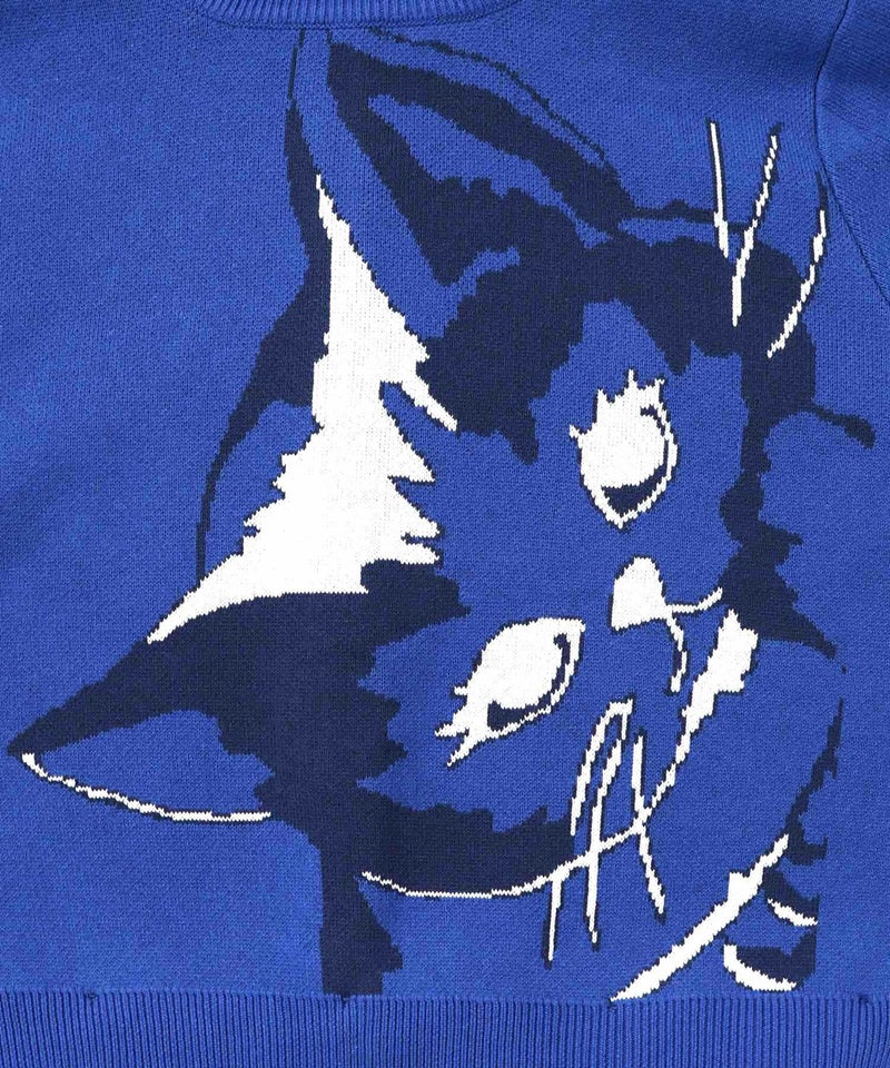 ひょっこり黒ネコ×フリル付き 4WAYプルオーバー-24