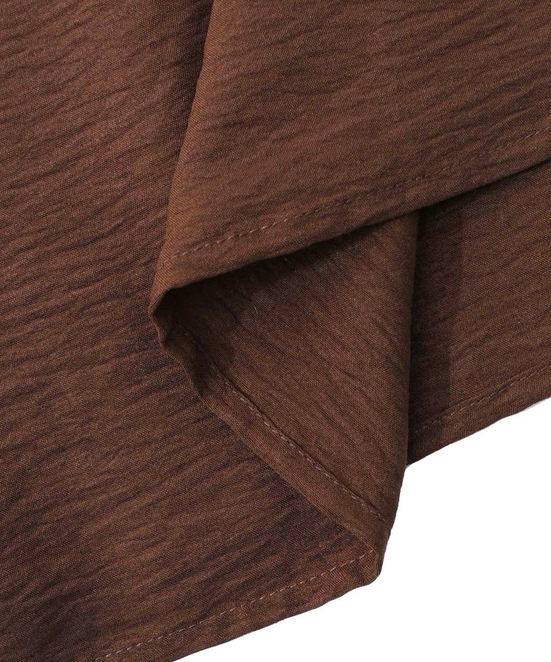 総柄ワッシャーティアードシャツワンピース-24