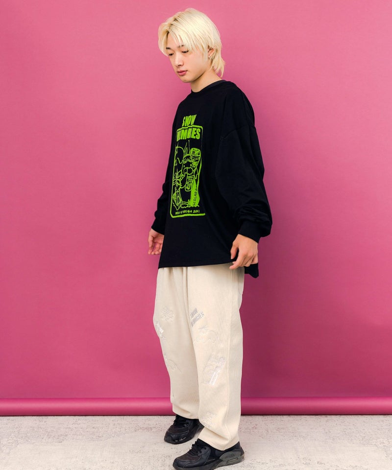 ラビルとネコのスノーメモリープルオーバー-2