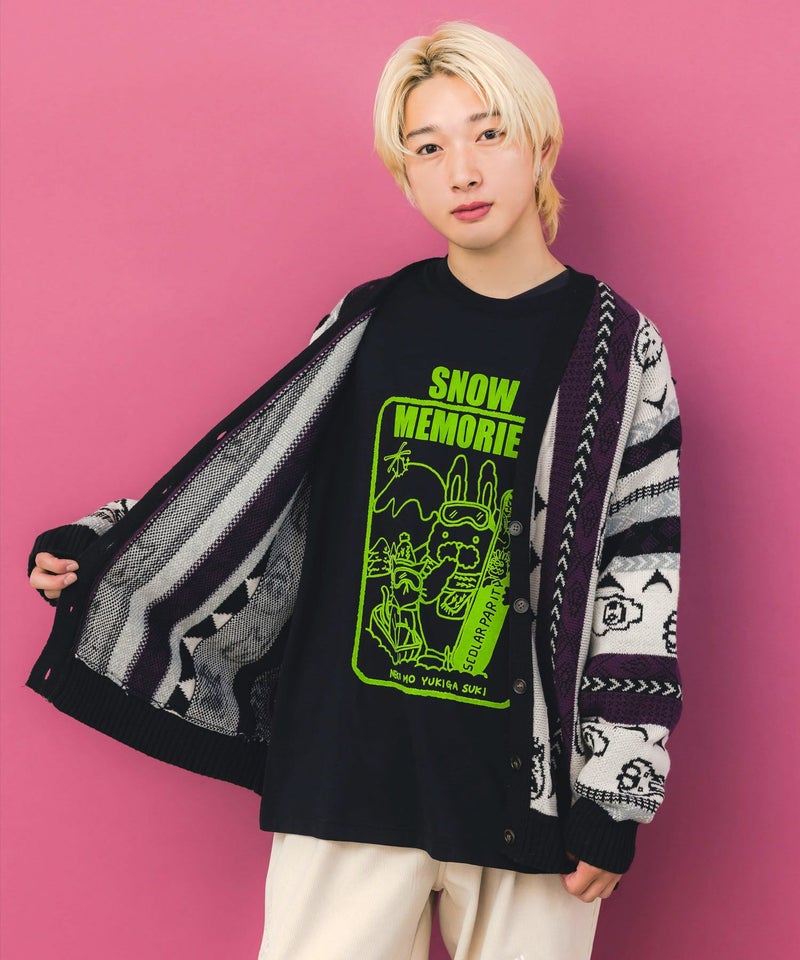 ラビルとネコのスノーメモリープルオーバー-7