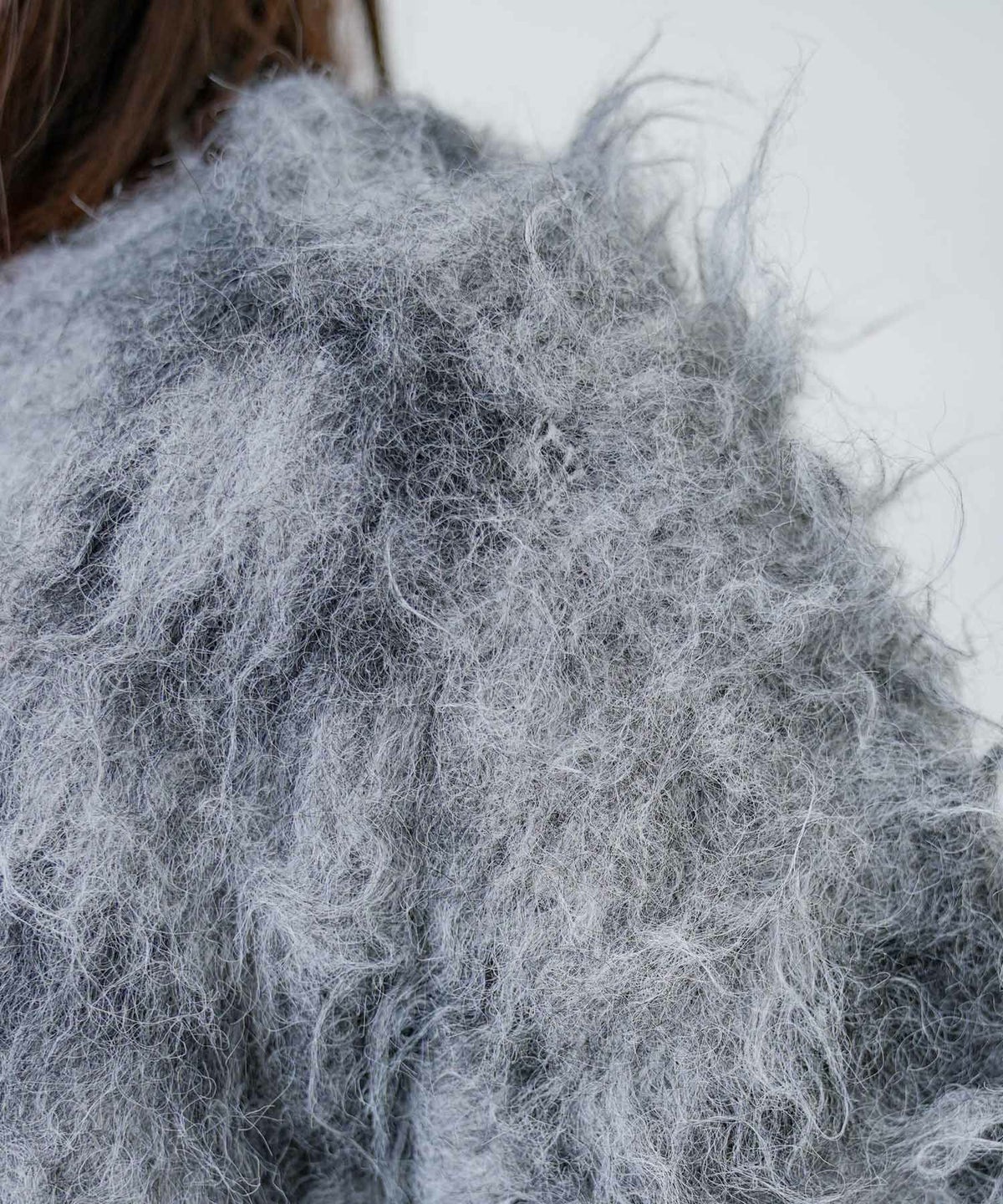 マーブル模様シャギーニットカーディガン-21