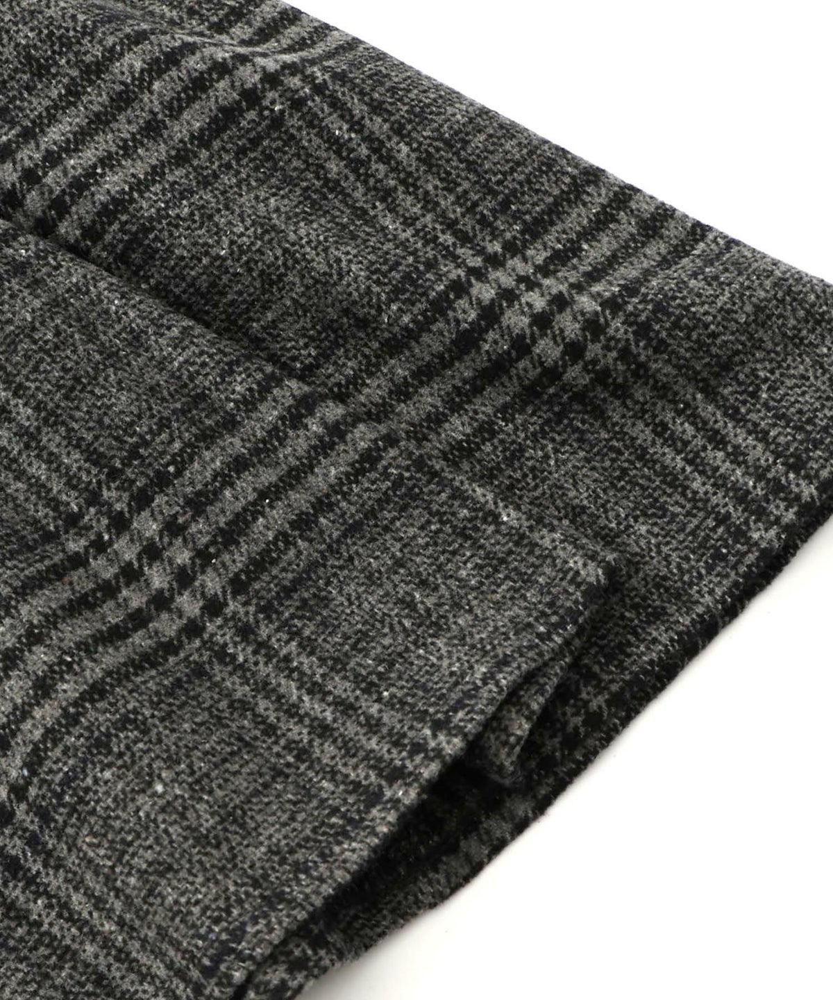 バラ×蝶刺繍起毛 チェックマーメイドスカート-14