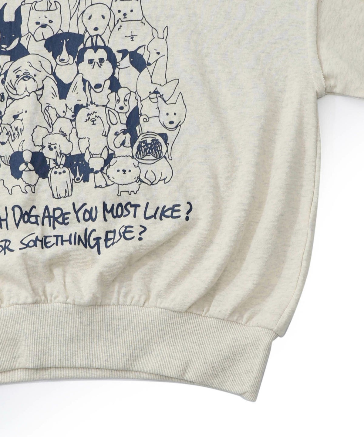 毎日がわんダフル柄アシメプルオーバー-16