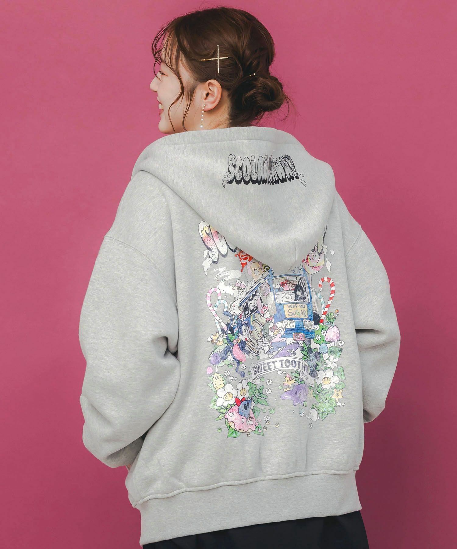 153739：スカラーハイウェイ ヴィンテージ風パーカーの通販-ScoLar