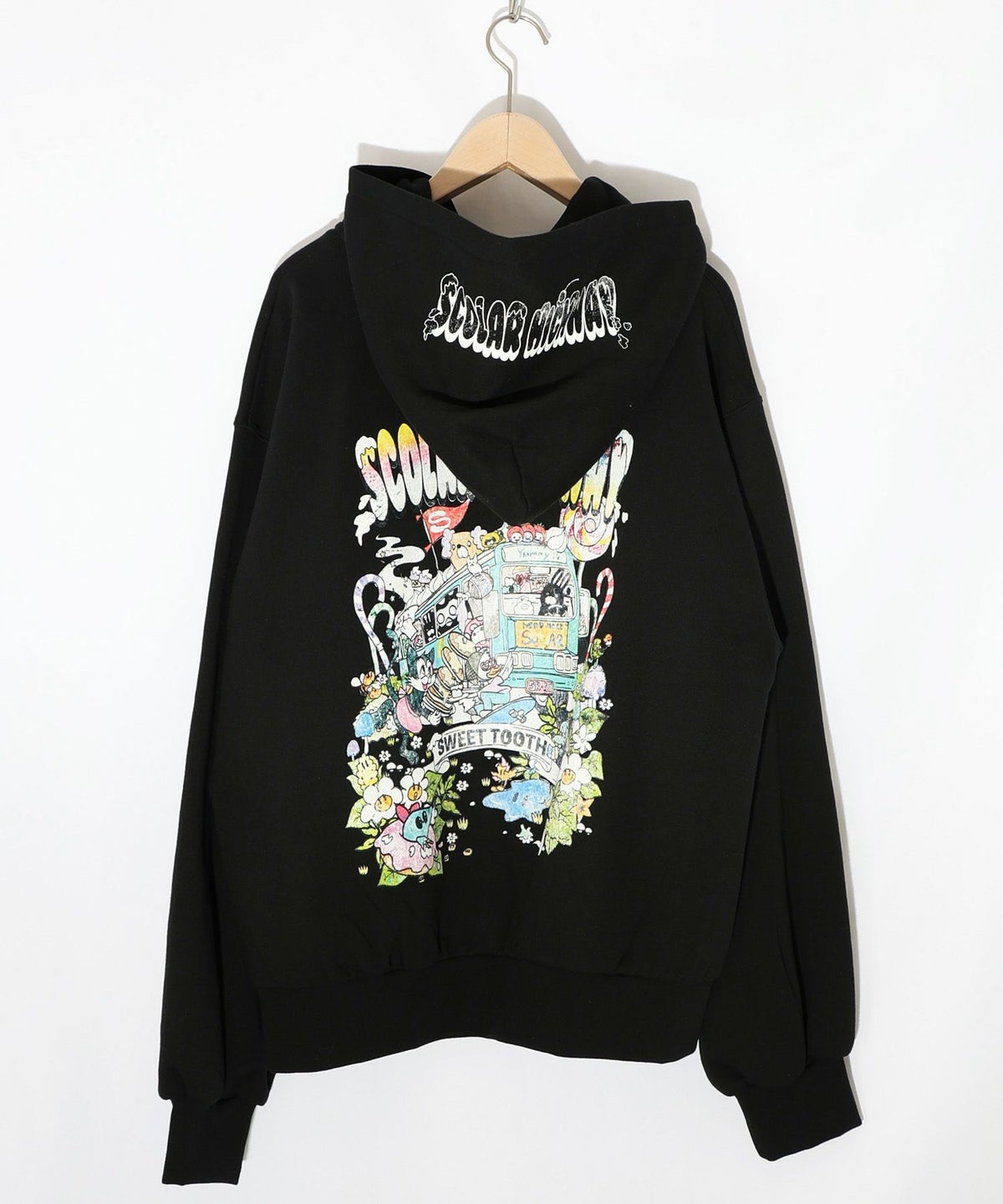 スカラーハイウェイ ヴィンテージ風パーカー-15