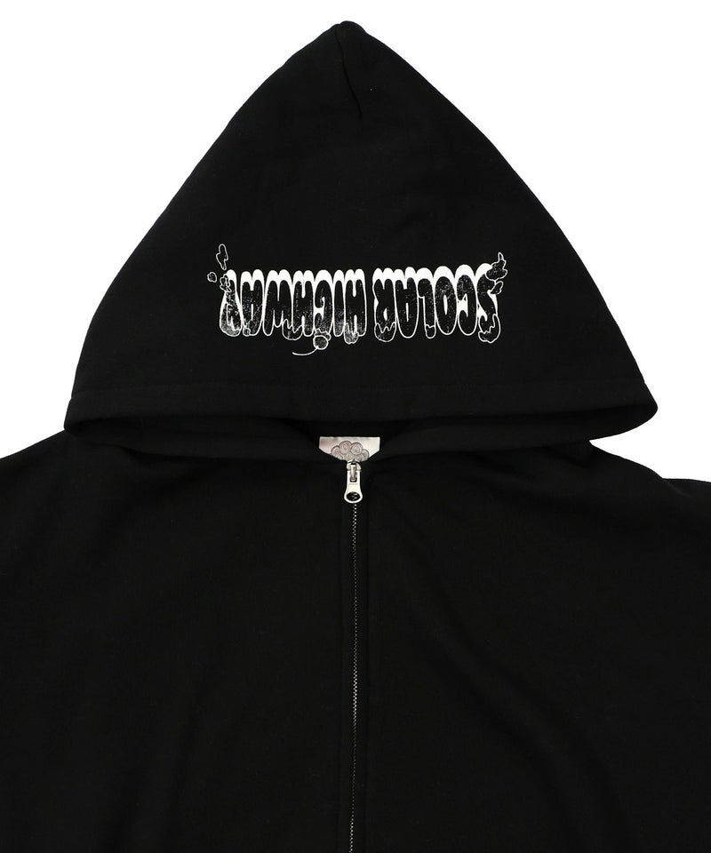 スカラーハイウェイ ヴィンテージ風パーカー-17