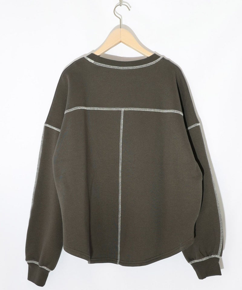 スカラーハイウェイ ヴィンテージ風プルオーバー-9