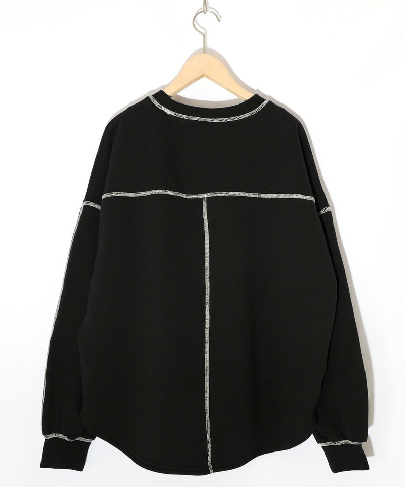 スカラーハイウェイ ヴィンテージ風プルオーバー-15