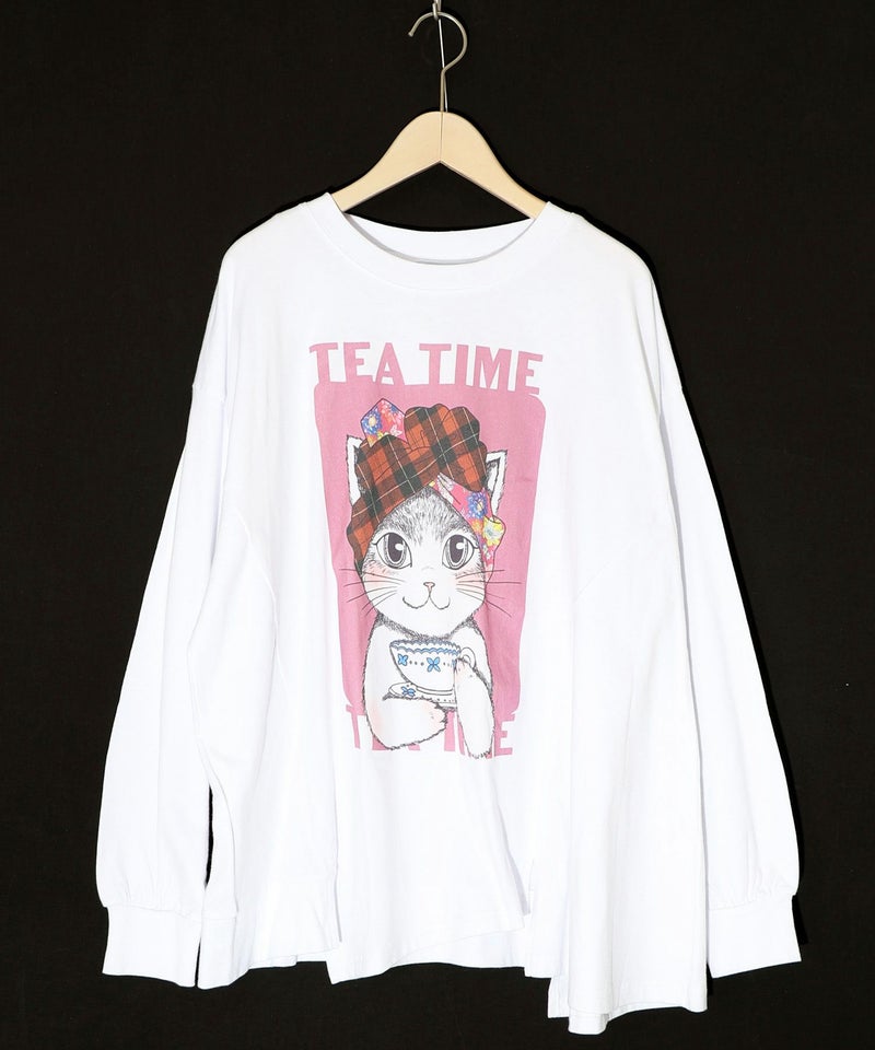 ティータイムターバンネコちゃんプルオーバー-14