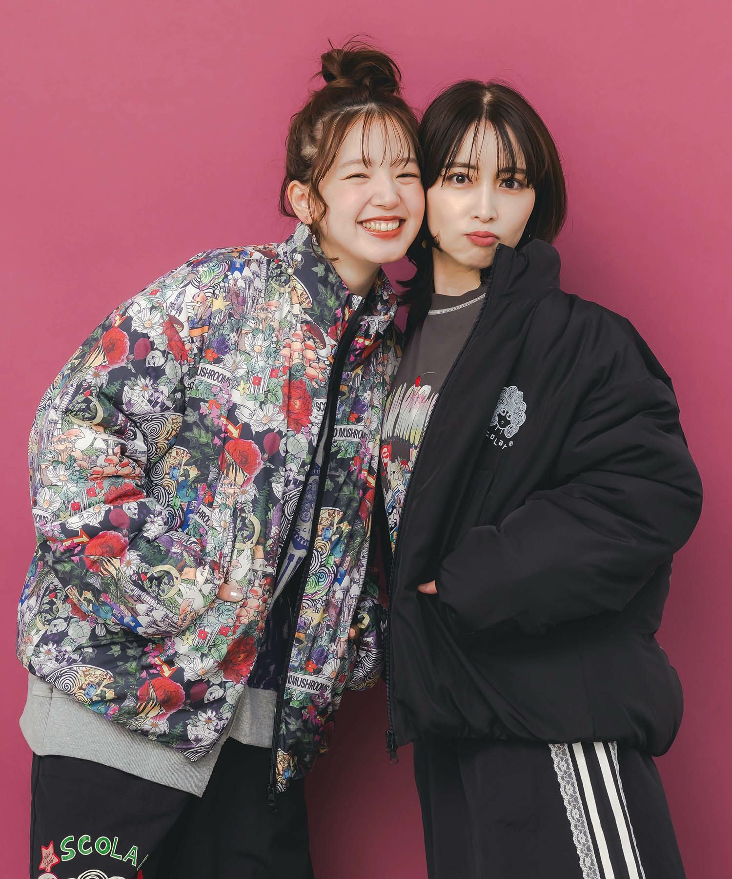 153736：2デザイン展開シンサレート中綿ブルゾンの通販-ScoLar