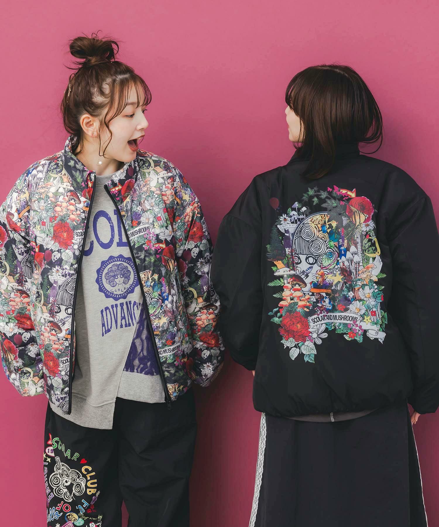 153736：2デザイン展開シンサレート中綿ブルゾンの通販-ScoLar