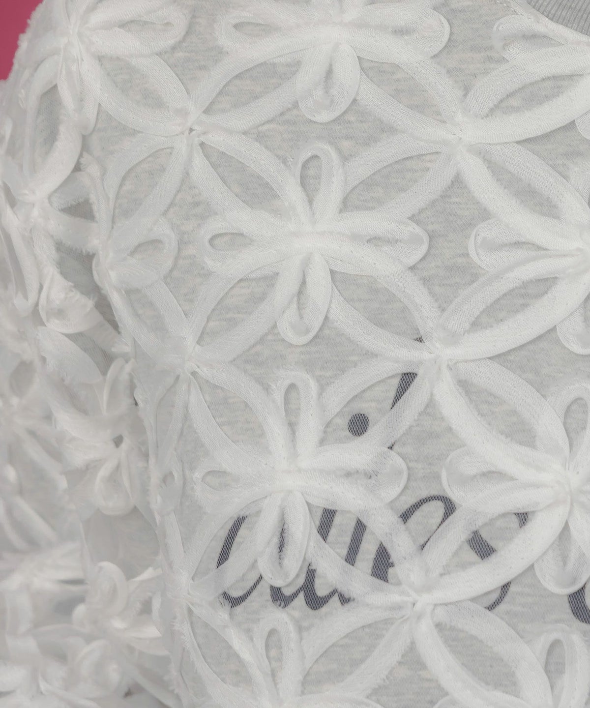 天使モチーフ立体チュール×裏毛プルオーバー-7
