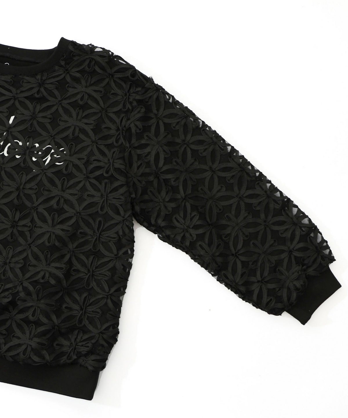 天使モチーフ立体チュール×裏毛プルオーバー-13