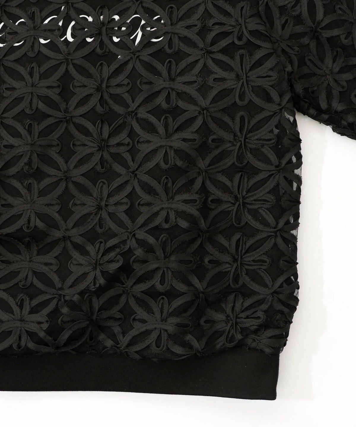 天使モチーフ立体チュール×裏毛プルオーバー-14