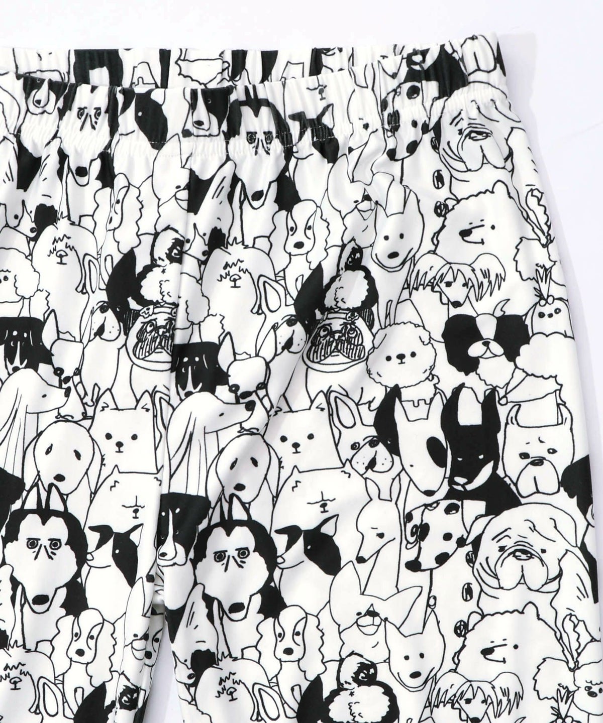 スカラー3柄展開 裏起毛スムースレギンス-8