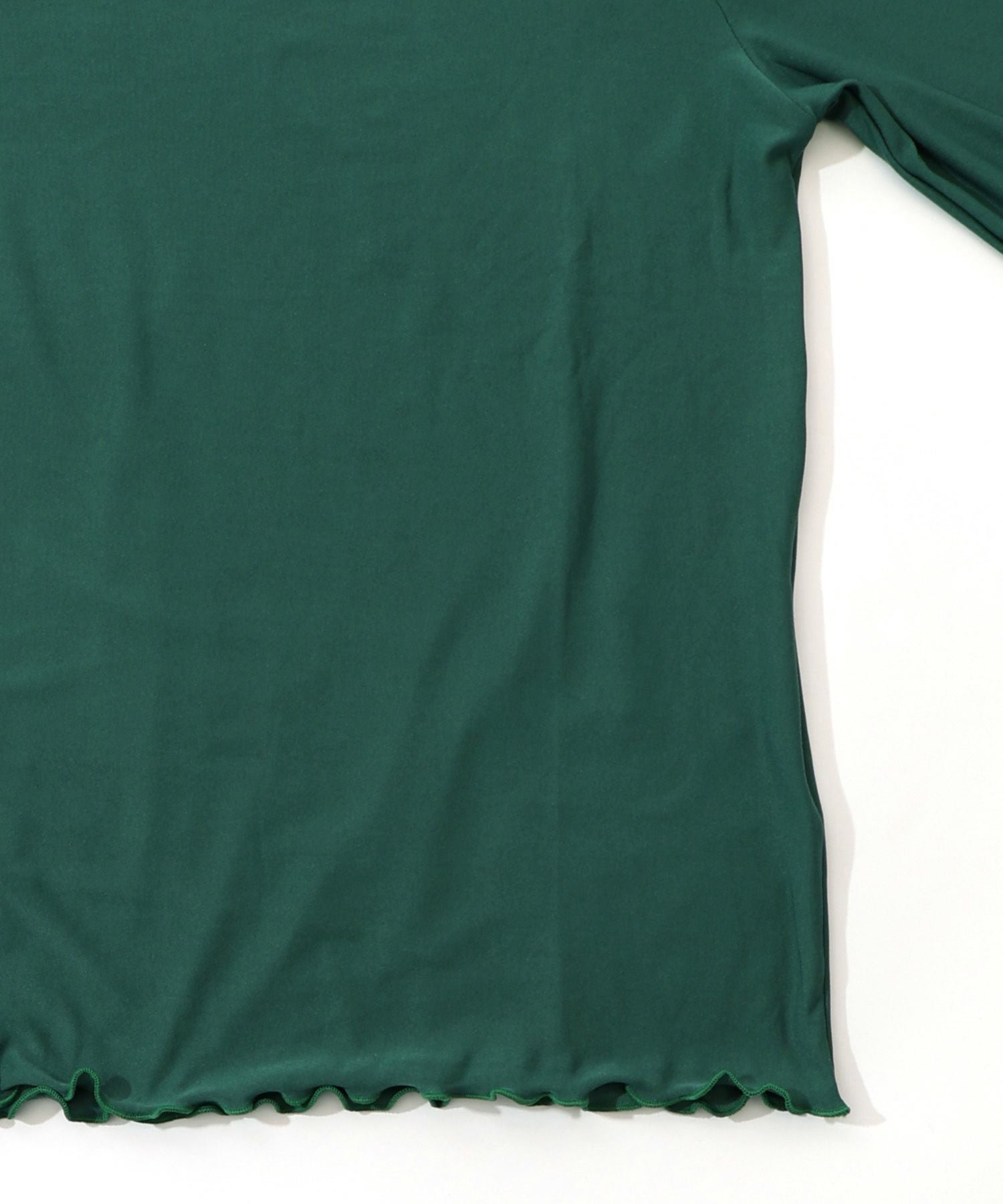 153722：ネコ刺繍袖×メロウ裏起毛スムースインナーの通販-ScoLar